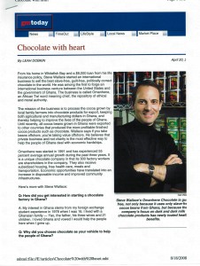 M Magazine, Omanhene founder Steve Wallace profile