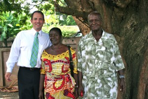 My wonderful Sunyani parents. You can go home again.