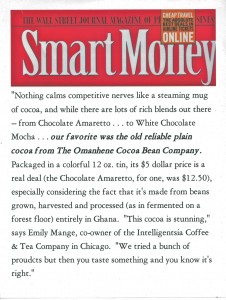 Smart Money February 2001, Omanhene company profile