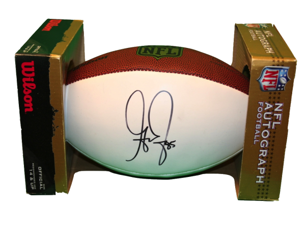 Greg Jennings autographed football